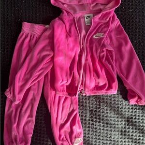 Nike Fuchsia Zip-Up Hoodie